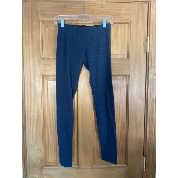 Mid-Rise Dark Blue Leggings - Picture 3 of 3